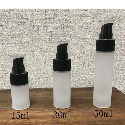 15 Ml Kosong 30ml 50 Ml 1oz Botol Pompa Pengap Akrilik Kemasan Botol Serum Wajah Mewah Merah Muda