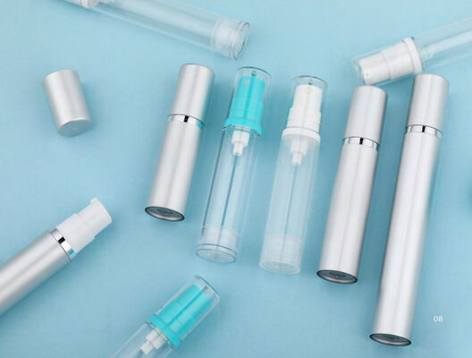 Plastik PP Kosmetik kosong 15ml 30ml 50ml Airless Pompa Lotion Serum Botol