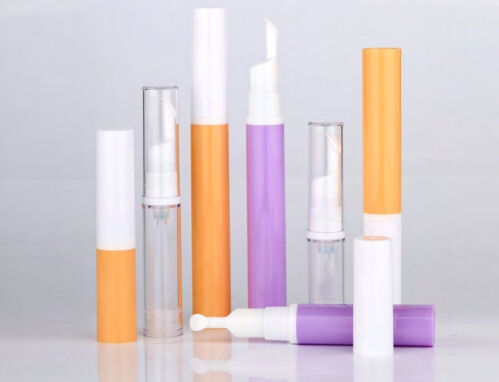Plastik PP Kosmetik kosong 15ml 30ml 50ml Airless Pompa Lotion Serum Botol