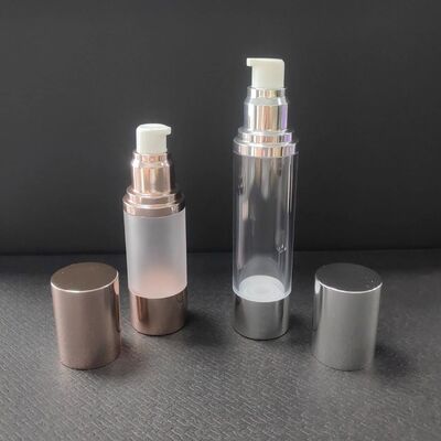 Rose Gold Perak 30ml 50ml Botol Kaca Pompa Lotion Pengap 30 Ml Botol Pompa Pengap Putar