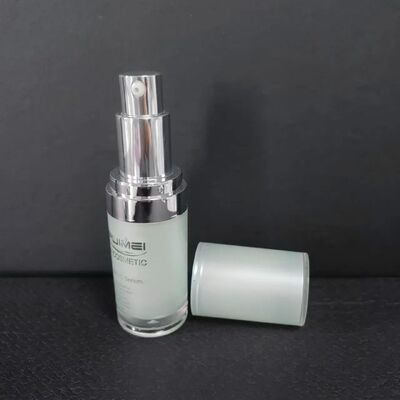 Cream Sunscreen Container 30ml Squeeze Pump Botol Sunscreen Kosmetik Bentuk Telur Plastik Custom Kosmetik Kosmetik Putih