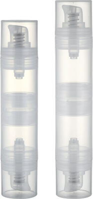 20ml 30ml transparan Dua Sisi Lotion Pompa Krim untuk Kosmetik