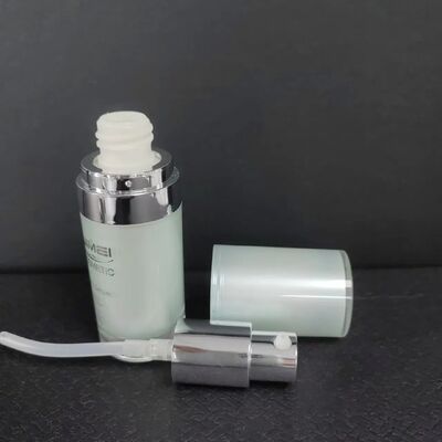 Sampel Gratis Botol Pompa Airless PCR Putih 30ml Kosmetik, Semua Plastik PP Botol Pompa Lotion Airless Garrafa Sem Ar