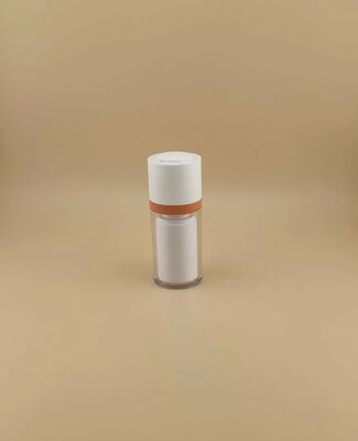Botol Putar dengan Penutup Luar Bening untuk Kosmetik