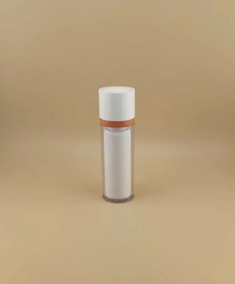 Botol Putar dengan Penutup Luar Bening untuk Kosmetik