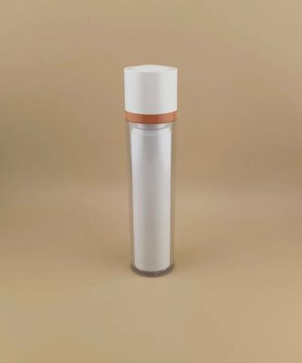 Botol Putar dengan Penutup Luar Bening untuk Kosmetik