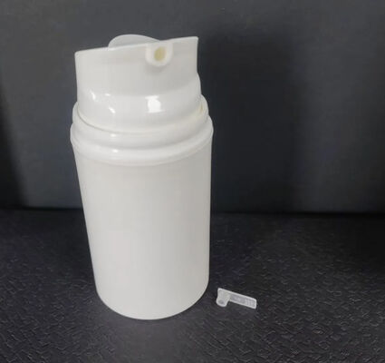 Luxury Slim Air Foaming Refillable Airless Cosmetic Pump Bottle dengan untuk perawatan kulit