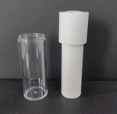 Luxury Slim Air Foaming Refillable Airless Cosmetic Pump Bottle dengan untuk perawatan kulit
