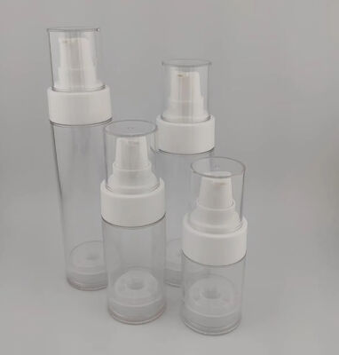 Botol pompa lotion vakum tanpa udara untuk menyemprotkan semprotan kosmetik perawatan kulit