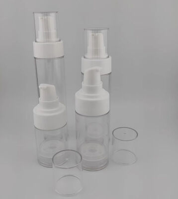 Botol pompa lotion vakum tanpa udara untuk menyemprotkan semprotan kosmetik perawatan kulit