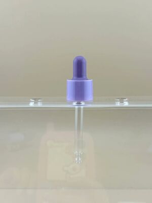 Disesuaikan Perak 18/412 Aluminium Cap Kaca Dropper Kosmetik untuk Lotion Pump Botol