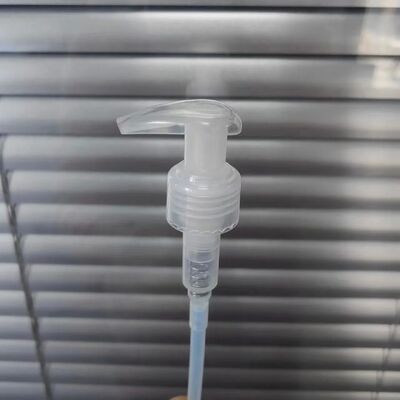 Pompa Kepala 2cc Dispenser Lotion Pompa 28/410 Silver berkilau Metalized