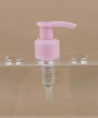 Pompa Lotion Kunci Kiri Kanan Pink untuk Kosmetik Gadis