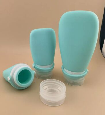 Kontainer isi ulang Botol Perjalanan Silikon Set Bottle Bahan Toilet Perjalanan Silikon Buktinya