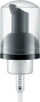 Plastik Lotion Pump Daur Ulang Non-toksik Hitam Foaming Sabun Pump Wear Resistant K504