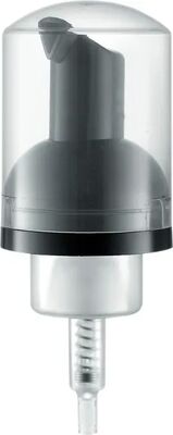 Plastik Lotion Pump Daur Ulang Non-toksik Hitam Foaming Sabun Pump Wear Resistant K504