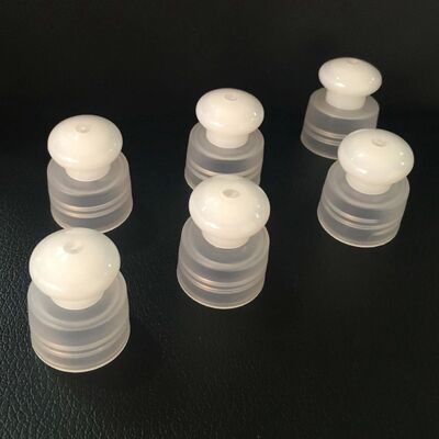 Tutup Botol Putar Plastik Warna Kustom 24/410 28/400 Tutup Tarik Dorong Botol