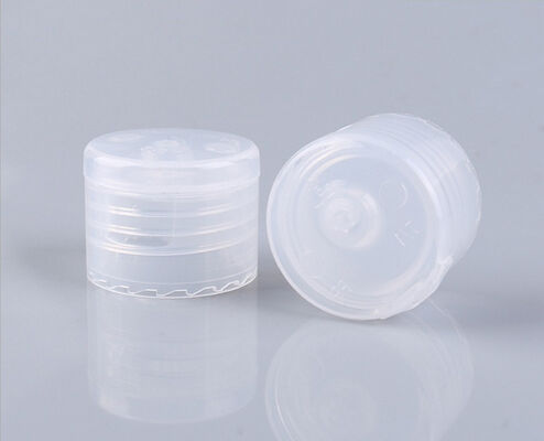 Bottle lid permukaan halus 24 28mm Squeeze Shampoo botol Plastik Flip Cap