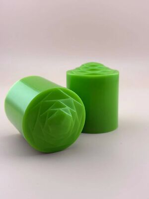 Tutup Dinding Ganda Sekrup Plastik 18mm Mewah Tanpa Tumpahan