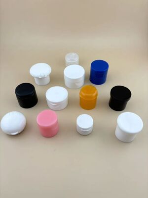 Plastik PP disesuaikan warna deterjen sekrup Flip Top Cap Cairan Sampo Botol