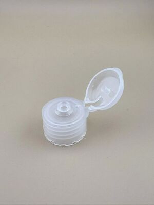 Black Matte Flip Top Cap 24/410 untuk Botol Shampoo