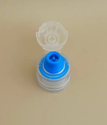 Desain yang bagus Plastik benang plastik bulat untuk botol perawatan kulit