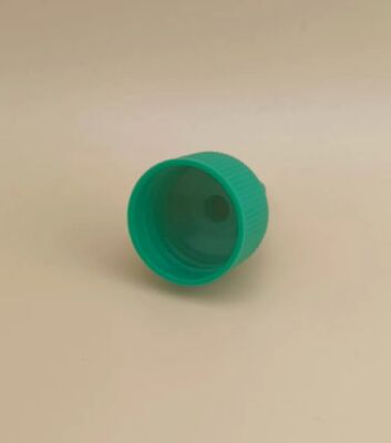 Cap Plastik Ribbed Jelly Hijau untuk Botol Cat