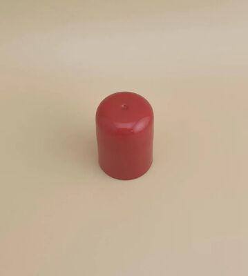 Tutup Plastik Merah Desain Bagus untuk Botol Perawatan Kulit