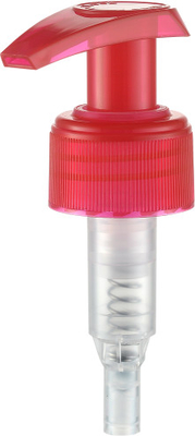 Pompa Dispenser Lotion Bambu 24mm Plastik Multi Fungsi Warna Merah