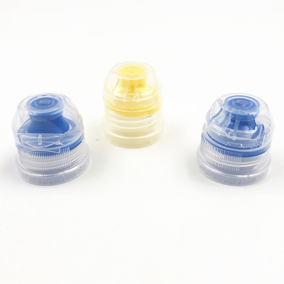 Tutup Plastik Katup Silikon ISO K907-2 Tahan Alkali Multicolor