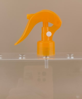 Plastik PP Customized Orange Mini Trigger Sprayer K602-2 untuk pembersihan rumah tangga