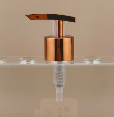 Pompa Losion Plastik Cokelat Dispenser Pump K1104 untuk Botol