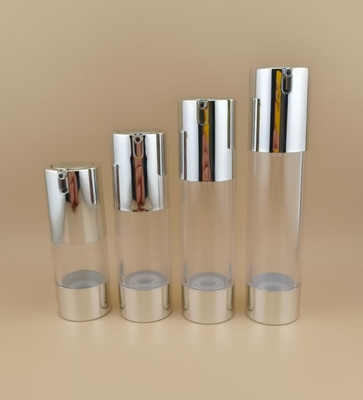 Botol Plastik Airless Kustom JJ33-2 untuk Kosmetik CRC Dimungkinkan