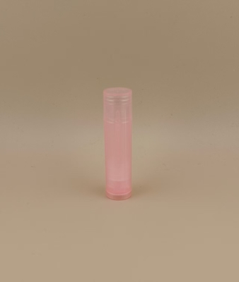 Kemasan Lip Balm Merah Muda Bening Halus Kecil Plastik yang Disesuaikan untuk Lipstik