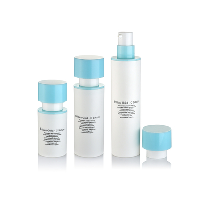 Botol Semprot Pompa Tanpa Udara Serum Krim Losion Plastik Perawatan Kulit Kosmetik Vakum