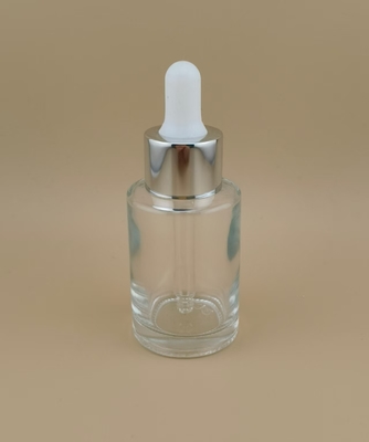 K-GBL30 Botol Dropper Kaca Jelas halus untuk aplikasi esensi yang tepat