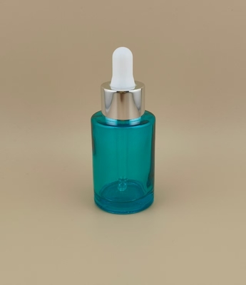 Botol Dropper Bulat Halus Sian Jernih Desain Baru K-GBL30 untuk Esens