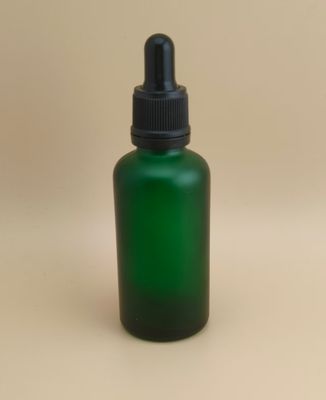 Desain halus Botol Dropper Hijau Hitam Jelas untuk Essence