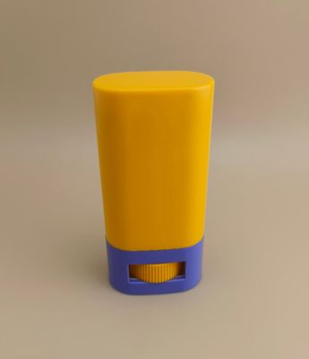 Kuning dan Ungu Smooth Lip Balm Packaging 2304 untuk Lipstick