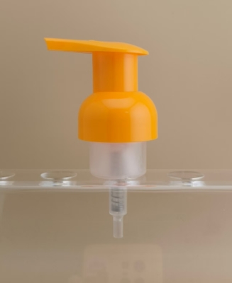 Desain Halus Pompa Busa Plastik Oranye untuk Botol Sampo