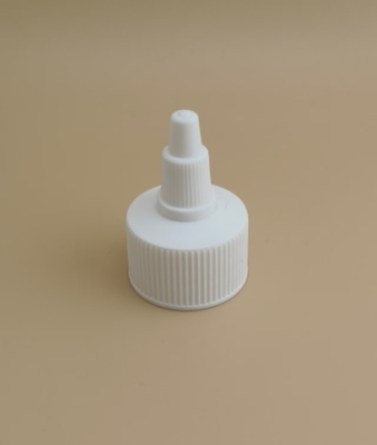 Tutup Jeli Berusuk Plastik Putih untuk Botol Cat