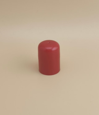 Tutup Plastik Merah Desain Bagus untuk Botol Perawatan Kulit