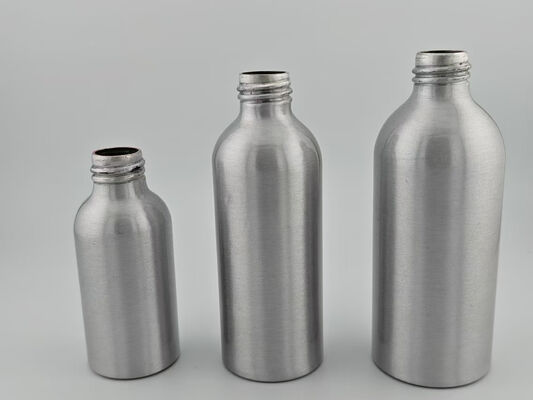 Empty Aluminium Cosmetic Packaging Botol Lotion Air Kontainer Kemasan Logam