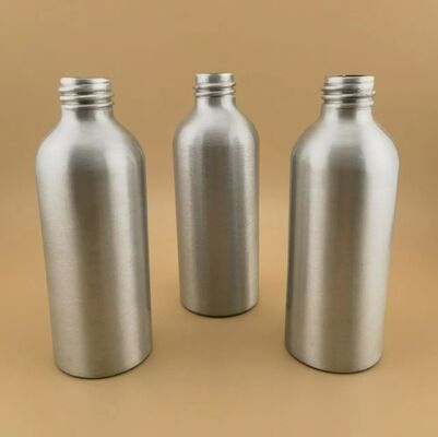 Botol Aluminium Perak Bening Mewah Baru dari Botol Aluminium Kosmetik Berkualitas Tinggi