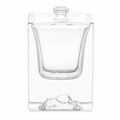 Berkualitas Tinggi Super Jelas Kosong Kaca Parfum 50ml Botol Kaca Botol Parfum