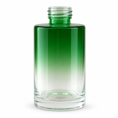 Sampel Gratis Botol Diffuser Botol Kaca Gradien dengan Tongkat untuk Botol Parfum Aromatik
